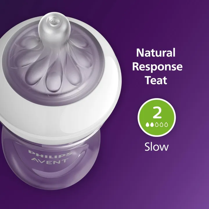 Baby%20Feeder%20Philips%20Avent%20Natural%20Feeder%20Bottle%200-3m%20125ml%20(Pack%20Of%202)%20-%20Image%202