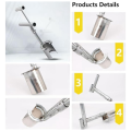 Bulb Planter Tool, Efficient Carbon Steel Planting Tool Set for Transplanting Seedlings, Planting Trees,Aerating Lawns.