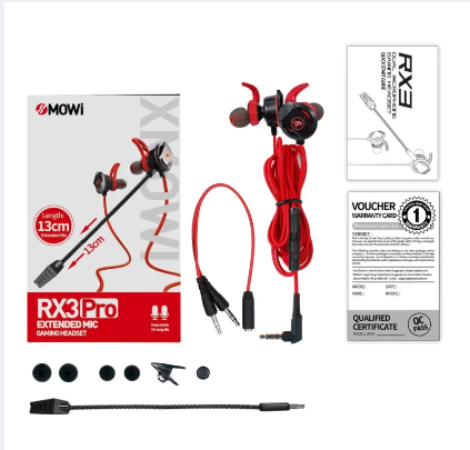 Plextone Mowi RX Dual Microphone Gaming Earphone