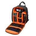【Popular choice】 Waterproof Dslr Slr Camera Soft Case Bags Backpack Rucksack For Canon Nikon Sony Black&Red.
