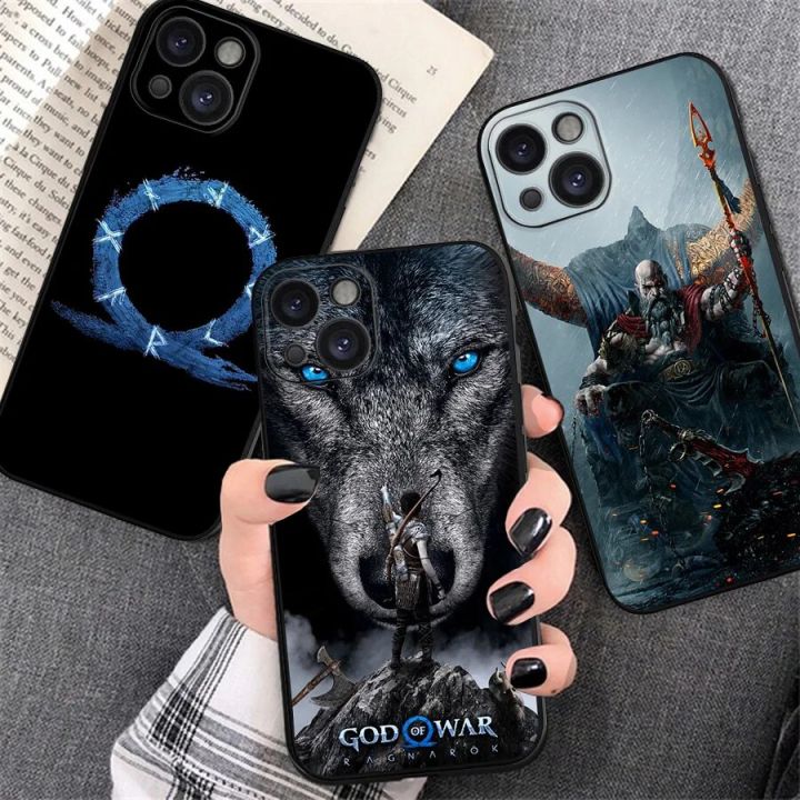 God%20of%20War%20Ragnarok%20Cellphone%20Cases%20for%20Iphone%2012%2013%2011%2014%20Pro%20Max%20X%20Xs%20XR%20Xsmax%208%207%20SE2020%20Plus%20Cute%20Cartoon%20Game%20Cover%20Funda%20-%20Image%202
