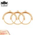 3Pcs 360 Degree Rotating Epoxy Round Model Alloy Frame DIY Jewelry Accessories. 