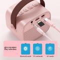 Shapla Wireless Bluetooth Portable Speakers With Microphone Microphone K Song Artifact Speaker Mini Speaker. 