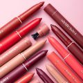 【sought-after】 Matte Lipstick Pen Pink Matte Solid Lip Gloss Waterproof Long Lasting Lipstick Pencil Lip Liner Pen Lip Makeup.