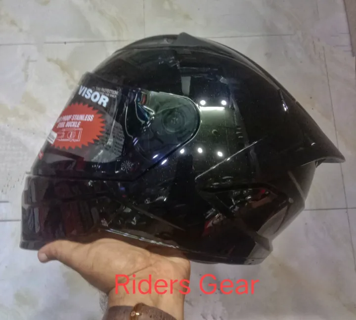 Studds%20Raider%20Fullface%20Glossy%20Black%20%20Helmet%20For%20riding%20Bike.%20-%20Image%205