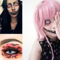 Halloween Color Contact Lenses (white Color Diameter: 14.5mm). 