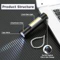 USB Rechargeable 3 Mode Power Mini LED Torchlight Torch. 