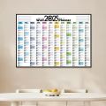 New Paper Planning Wall Calendar Multipurpose 2025 Plan Daily Calendar Memo Pad Hanging Planner Sheet Home Office. 