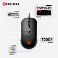 FANTECH VX9S Kanata S Wired Gaming Mouse RGB Programmable & 6 Macro Button.