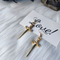 Stud earrings for men, personalized and creative, trendy earrings, ear clip earrings, Korean temperament, long street boy earrings, earrings. 