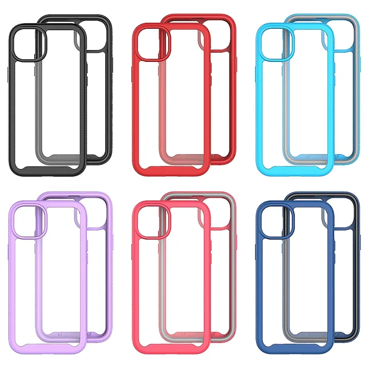 For%20iPhone%2014%20Plus%20Starry%20Sky%20Solid%20Color%20PC%20+%20TPU%20Phone%20Case%20-%20Image%202