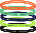 2 Pcs Sports Headband Kids, Elastic Sports Hairbands for Boys, Thin Sports Headb. 