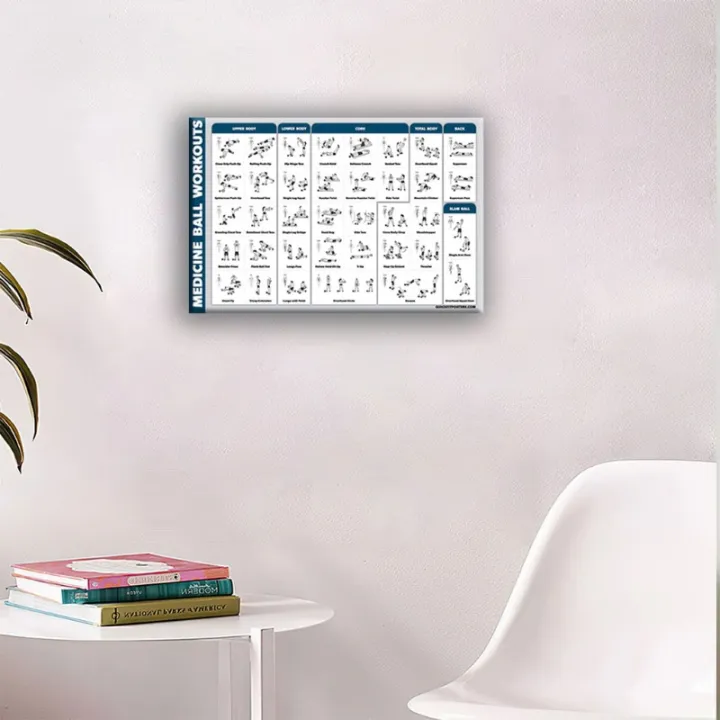 GROUP%20Exercise%20Ball%20Poster%20Laminated%20-Yoga%20Worksouts-%20Personal%20Fitness%20Planners%20Program%20-%20Swiss,%20Yoga,%20Balance%20&%20Stability%20Ball%20Home%20Gym%20Poster%20-%20Tone%20Your%20Core,%20Abs,%20Legs%20Gluts%20&%20Upper%20Body%EF%BC%88Yoga%20Worksouts%EF%BC%89%20-%20Image%207