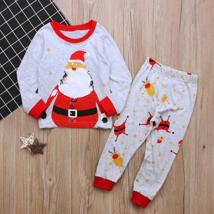 NEW）[2024]Boys And Girls Spring And Autumn Christmas Long Sleeve