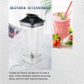 Spare Jug for Blender Replacement Part Transparent 2L Capacity Blender Spare Compatible for SILVER Blender.