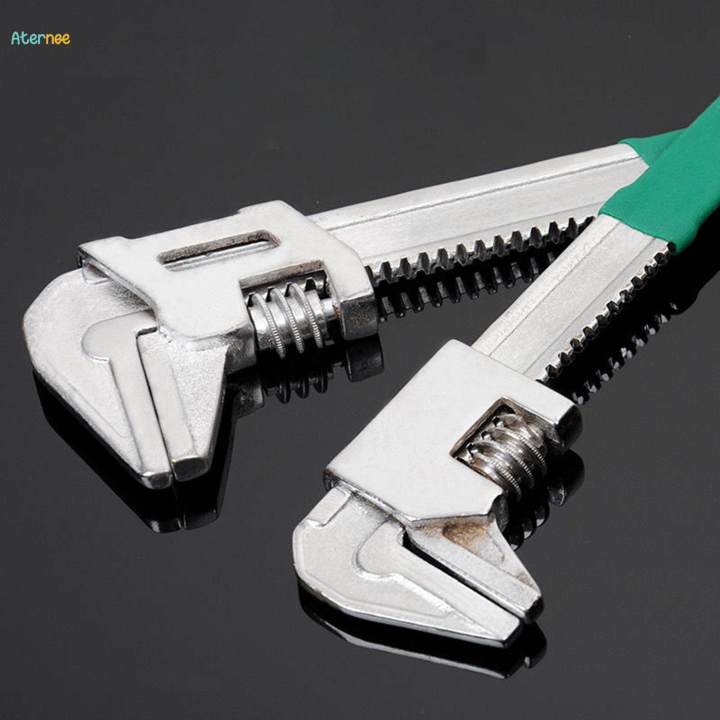 F Type Wrench Adjustable Pipe Wrench Wide Opening Spanner for DIY Project 75mmx280mm