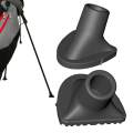2x Universal Golf Bag Feet Necessary Stable Beginner Golfer for Golf Fittings. 