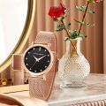 Hanna Martin Luxury Women's Watch High Quality Japanese MIYOTA2035 Quartz Rhinestone Fashion Stainless Steel Wristwatch Relogios Feminino. 
