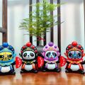 Collectible Model Peking Opera Figure Opera Face Changing Doll Traditional National Culture Panda Face-changing Toy Doll Sichuan Opera DIY Crafts Opera Face Makeup Toy Kids Playing Supplies.