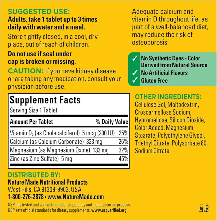 Nature%20Made%20Calcium%20Magnesium%20Zinc%20with%20Vitamin%20D3%20Dietary%20Supplement%20for%20Bone%20Support%20300%20Tablets%20-%20Image%203