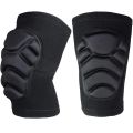1Pair Thickening Elastic Knee Elbow Pads Extreme Sports Kneepad Brace Support Men Women Volleyball Dancing Yoga Knee Protector. 