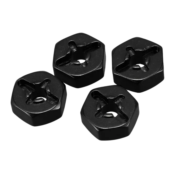 2%20Set%20Aluminum%20Alloy%2012mm%20Combiner%20Wheel%20Hub%20Hex%20Adapter%20Upgrades%20for%20Wltoys%20144001%201/14%20RC%20Car%20Spare%20Parts,Black%20&%20Grey%20-%20Image%204