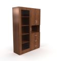Olivia Crockery Storage Cabinet for Kitchen | Oven Rack Display Cabinet for Dining Room, Living Room | Crockery Display Cabinet for your Home & Office Kitchen Storage Solution 72/40.