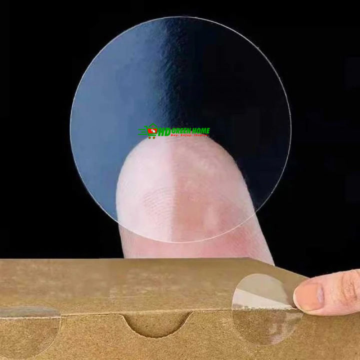 100%20pcs%20x%203.8cm%20Round%20Clear%20PVC%20Sticker%20Dot%20Transparent%20Box%20Seal%20Packaging%20Stickers%20-%20Image%204