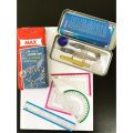 Max Geometry Box & Mathematical Instruments (1 Set). 