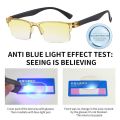 【Best value】 Portable Autofocus Power Anti-Blue Light Glasses Smart Anti Blue Ray Automatic Zoom Eyeglasses PC Near Far Hyperopia Glasses Office. 