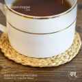 Baah's Natural Living Handcrafted Coasters 02 - 4"dia (Per Piece). 