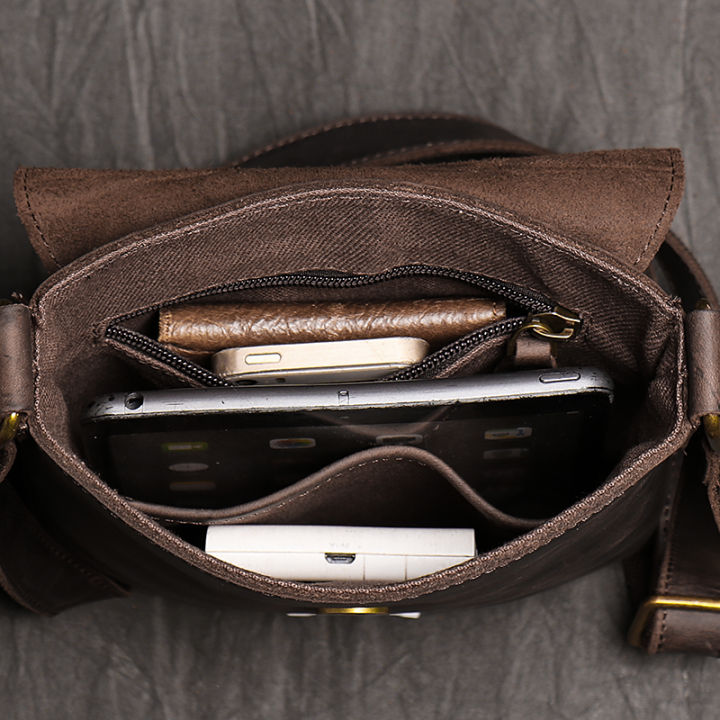 Vintage%20Brown%20Crossbody%20for%20Men%20Genuine%20Leather%20Men's%20Casual%20Shoulder%20Bag%20Fashion%20Design%20Sling%20Bag%207.9%20inch%20ipad%20Phone%20Bag%20-%20Image%204