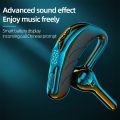 Tinzzi Bluetooth Headphones-True Wireless Earbuds TWS Deep Bass Loud Voice Call Over Ear Headset with Microphone LED Display Bluetooth Earphone.