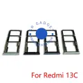 Replacement Dual Sim Tray Card Holder for Xiaomi Redmi 13C Sim Slot. 