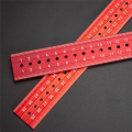 Gauges Heavy Duty High-Precision Multifunction Combined Square Angle Ruler 40cm Long Movable Angle Ruler. 