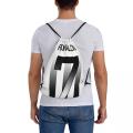 Ronaldo Football Number 7 Backpacks Fashion Drawstring Bags Drawstring Bundle Pocket Sundries Bag BookBag For Man Woman School.
