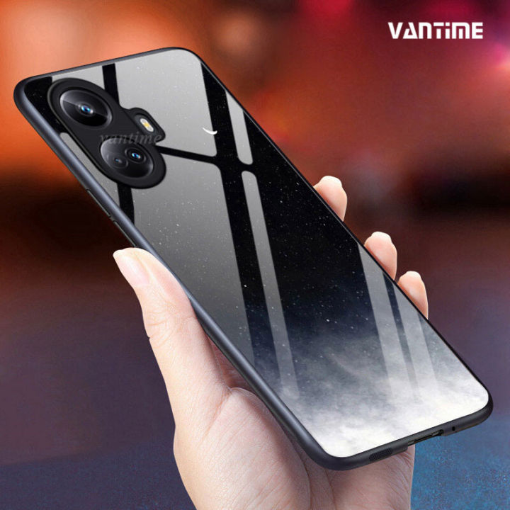 For Realme 10 Pro Realme 10 Pro Plus Case Starry Sky Phone Back Hard 