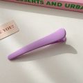 Korea Macaron Color Makeup Clips Simple Cute Duck Mouth Clip Fashion Acrylic Hair Clip Women.