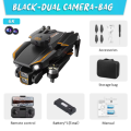Obstacle Avoidance Sensor  Drone 4K Dual Camera Brushless Aerial Photography Drone Optical Flow Positioning Drone Camera DB. 