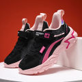 Children Sneakers Casual Shoes for Girls Pink Comfortable Leather Running Sports Kids Girl Flat Breathable Shoes. 