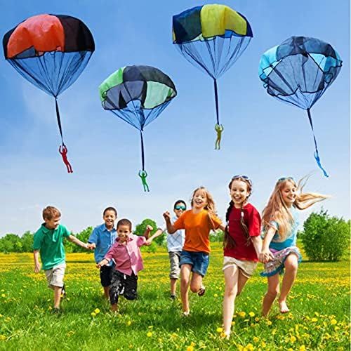 Mini Parachute Toy Hand Throwing Soldier Paratrooper Style Parachute Toys Outdoor Sports Children Kids Educational Toys