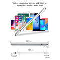 3 in1 Universal Capacitive Pen Multifunction Touch Screen Stylus Drawing Touch Screen Smart Pencil for Phone iPad Tablet iOS Android Windows Stylus Pens.