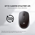 FANTECH W603 GO SERIES 1600dpi Wireless 2.4GHz Optical Sensor Mouse For PC Laptop. 