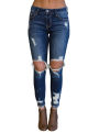 stylish fashionable denim jeans pants for ladies. 