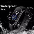Silicon New Fashion Touch LED Sports Watch Waterproof. 