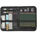 Keep Smiling Sketching Kit Drawing Pencil Set Of 42 Pcs.
