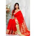 Fashionable Tangail Tat Half Silk Saree for Women. 