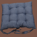 Chair Cushion. Chair Sitting Pillow, Chair Seat Cushion High Quality Cotton Fabric 40cmx40cm Size 1 pics gray color.