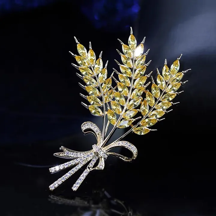 Luxury%20crystal%20rhinestone%20wheat%20ear%20brooch%20pins%20women%20party%20brooches%20jewelry%20Nicle%20-%20Image%206
