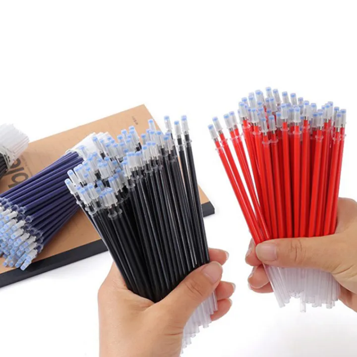 10pc%200.5mm%20Pen%20&%20Refills%20Rod%20Blue%20Black%20Ink%20Writing%20Tool%20School%20Stationery%20Eatop%20-%20Image%203